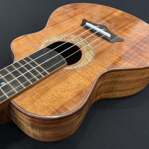 Koa Works Custom Hawaiian Koa Tenor with Cutaway #294