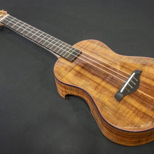 Pahu Kani Tenor Custom Hawaiian Koa/ Maple/Ebony Slot-head