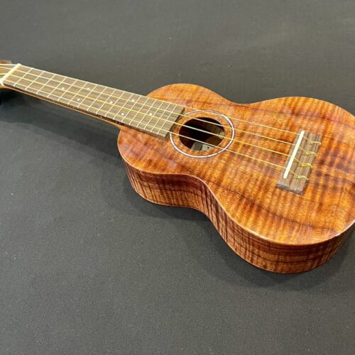 Ko'olau S100 Soprano Curly Hawaiian Koa #234923