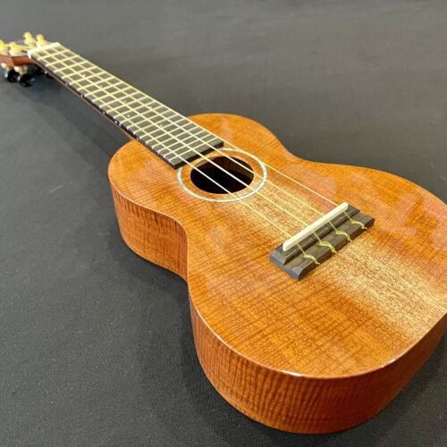 Ko'olau S100 Curly Hawaiian Koa Soprano Longneck #230422