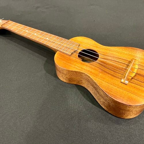 Keli'i Silver Soprano L/N Hawaiian Koa/Mahogany